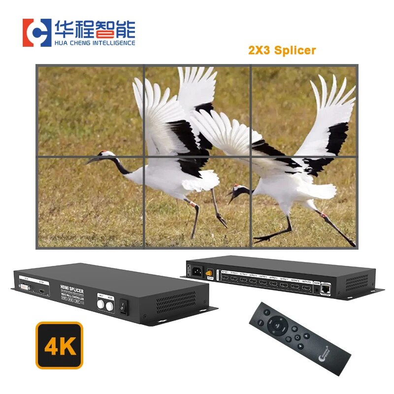 AMS HVS-C9 4K ȣ ö̼, LED LCD ũ ö̼, TV   Ʈѷ, HD1x4, 2x1, 3x1, 4x1, 2X2, 3X3